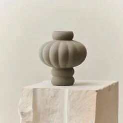 Louise Roe Balloon Vase 02 Sanded Grey