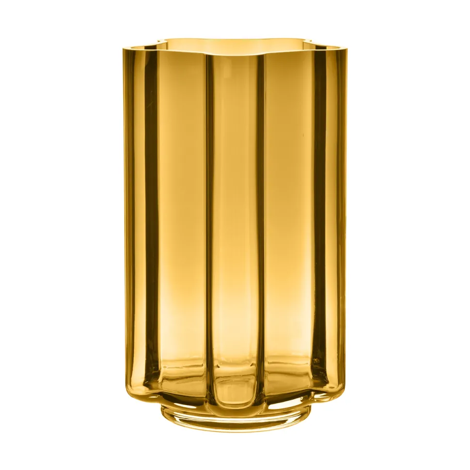 Louise Roe Funki Vase Rounded Amber