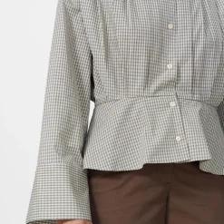 Lovechild 1979 Etta Blouse Beige Check