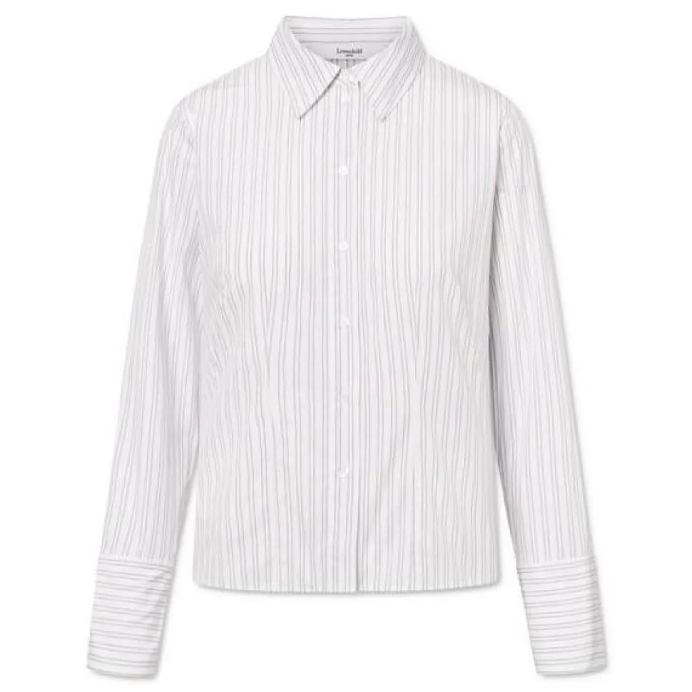 Lovechild 1979 Rosy Shirt Dusty Blue Stripe