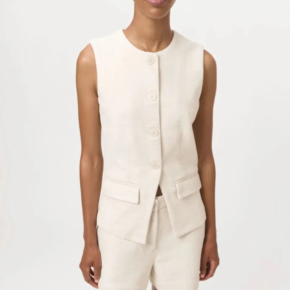 Lovechild Kendra Vest Creme