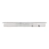 Meraki Bottle Hanger With Hooks Brushed Silver