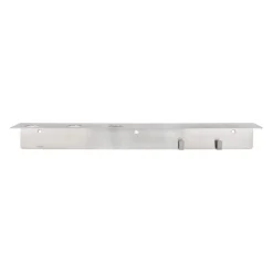 Meraki Bottle Hanger With Hooks Brushed Silver