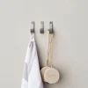 Meraki Hooks Thapsus Brushed Silver