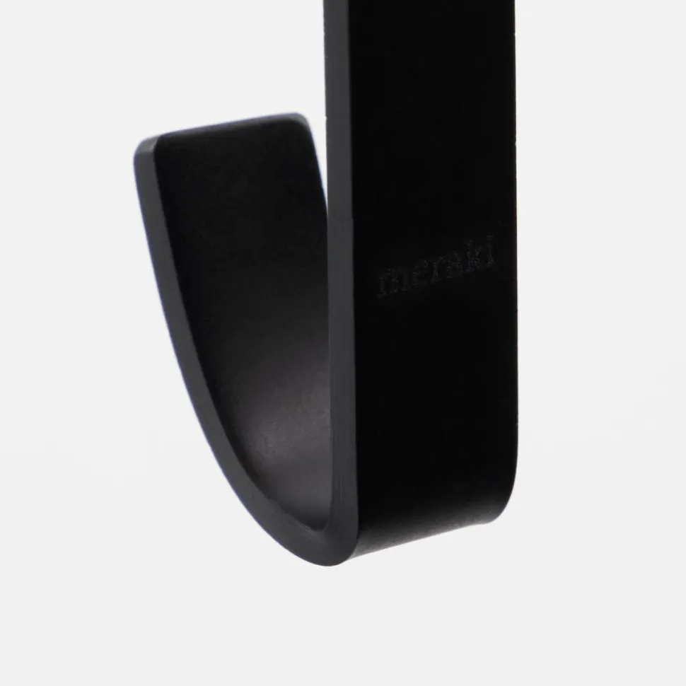 Meraki Hooks Thapsus Brushed Black
