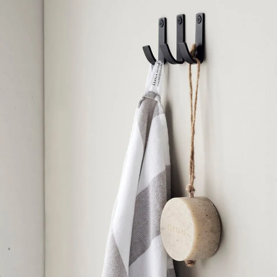 Meraki Hooks Thapsus Brushed Black
