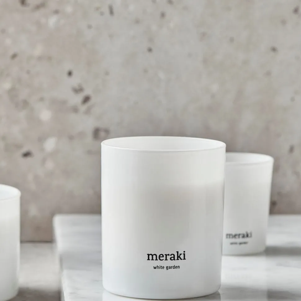 Meraki Scented Candle White Garden Small