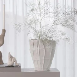 Mette Ditmer Art Piece Artistic Vase Off-White