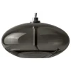 Mette Ditmer Aura Oil Lamp Smoke Grey Small