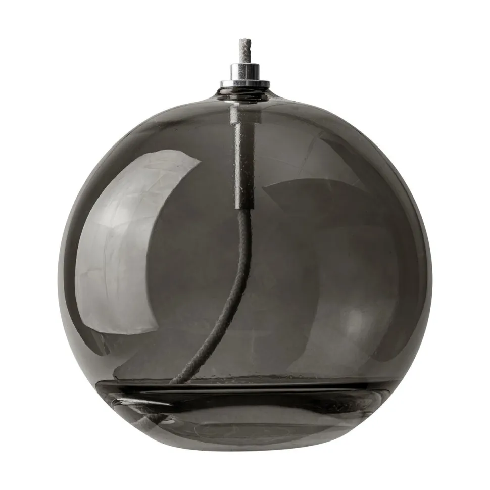 Mette Ditmer Aura Oil Lamp Smoke Grey Medium