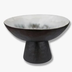Mette Ditmer By Hand Bowl On Foot Off-White