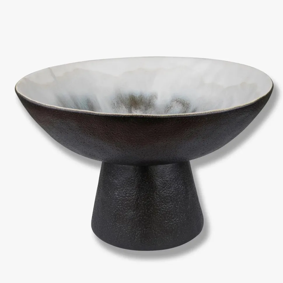 Mette Ditmer By Hand Bowl On Foot Off-White