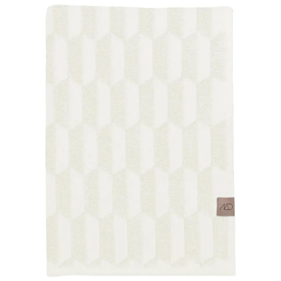 Mette Ditmer Geo Towel Off-White