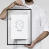 Moebe Black Frame A3