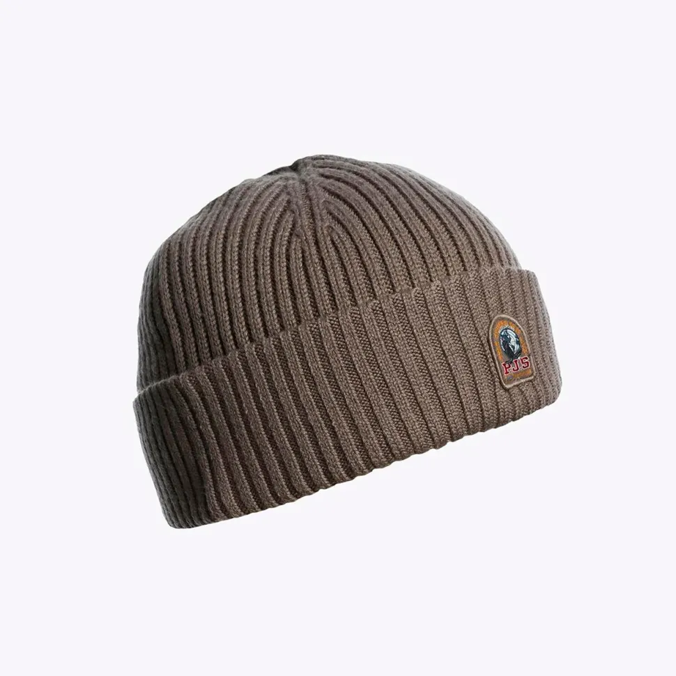 Parajumpers Rib Hut Knittet Beanie Olive Grey