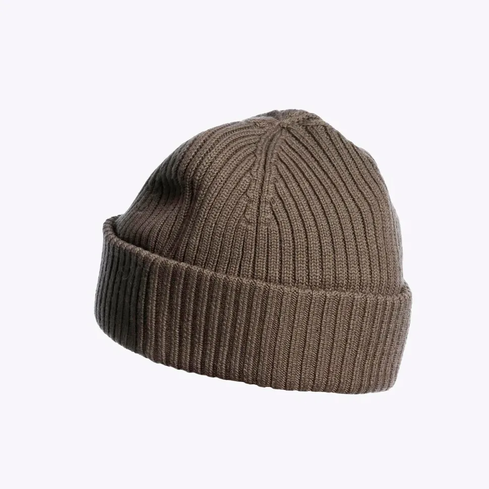 Parajumpers Rib Hut Knittet Beanie Olive Grey