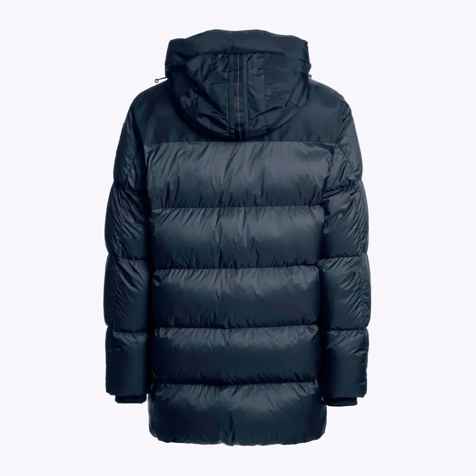 Parajumpers Shedir Hooded Down Parka Blue Navy