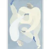 Poster & Frame Hold You Blue 50x70 cm
