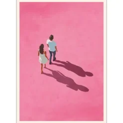 Poster & Frame While Walking A3