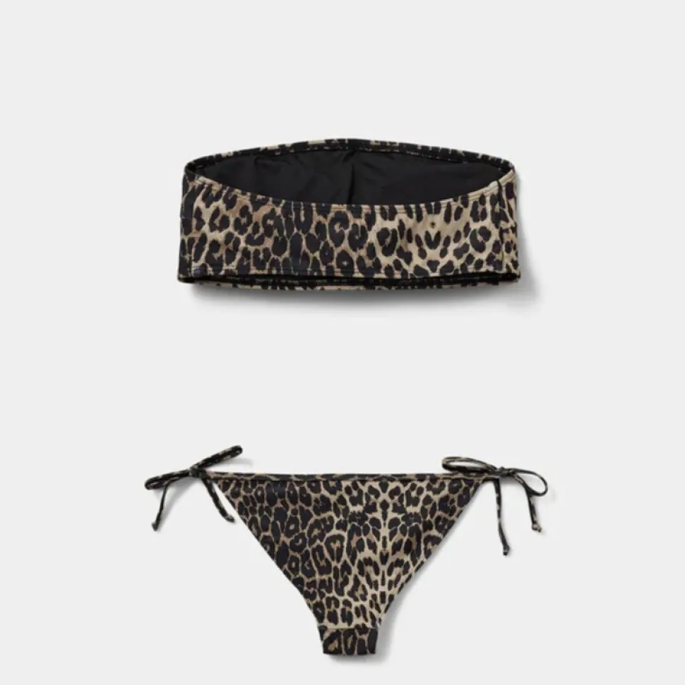 Sofie Schnoor Leon Bikini Light Brown Leopard