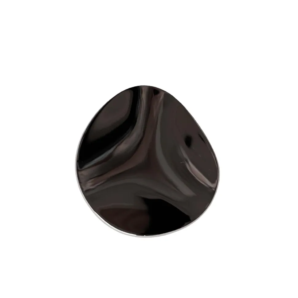 Specktrum Amalia Round Hook Black Chrome Large