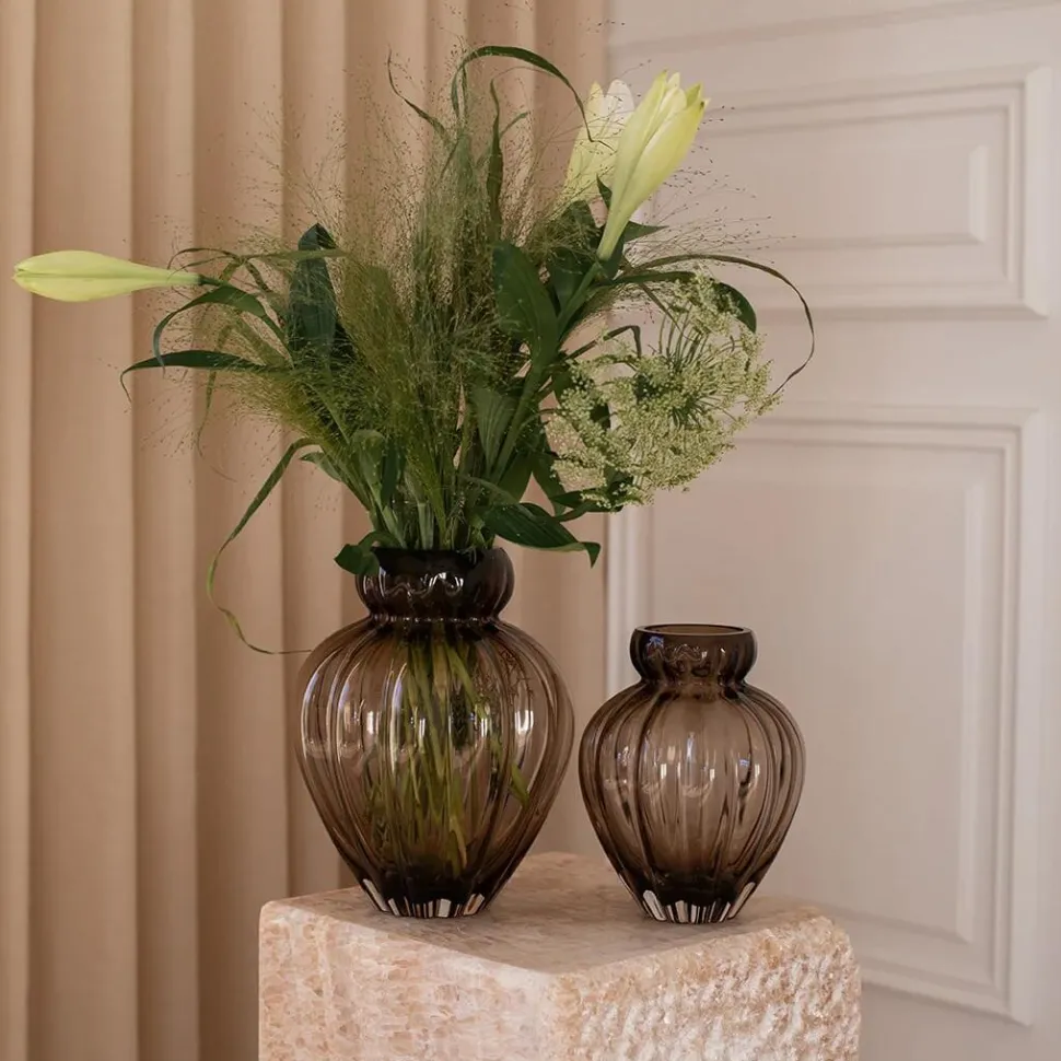 Specktrum Audrey Vase Smokey Brown Medium