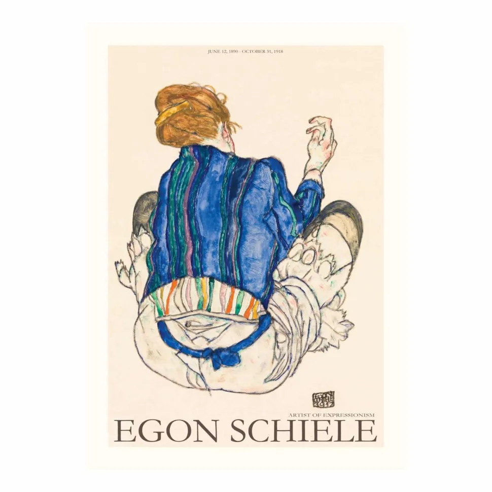 Spliid Schiele 3 Poster 50x70 cm