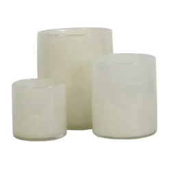 Tell Me More Lyric Candleholder Medium Linen