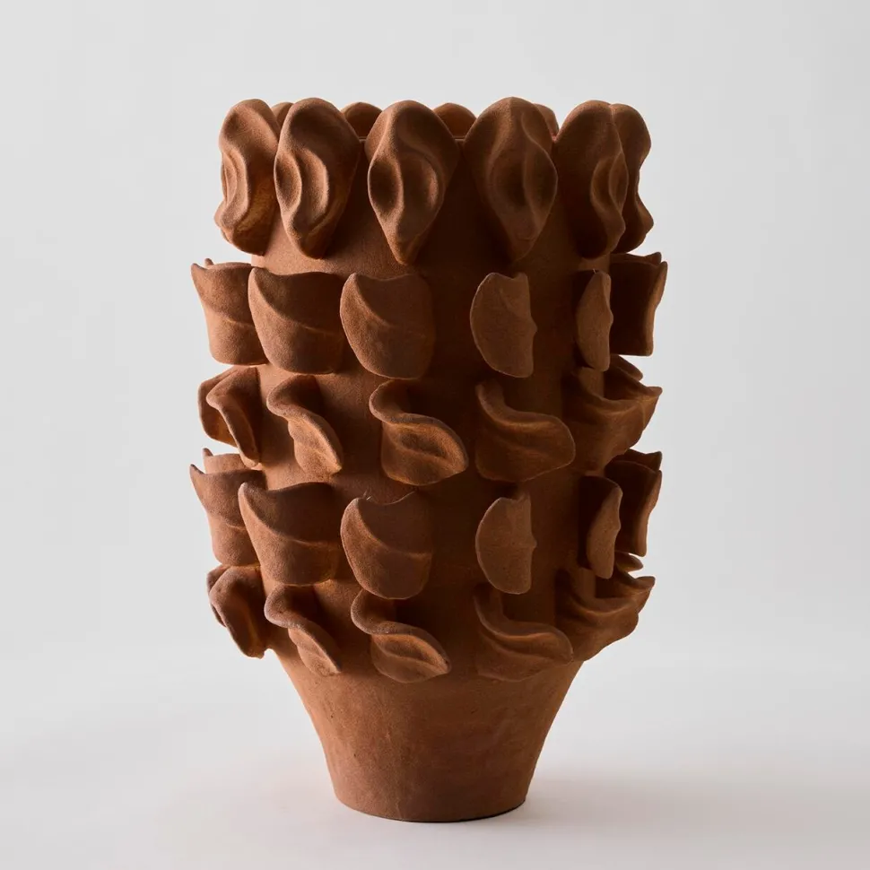 Tell Me More Terra Vase Brown Large