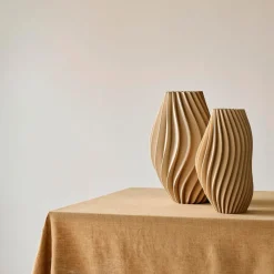 Tell Me More Vento Vase Beige Small