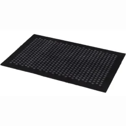 Tica Copenhagen Dot Smudsmåtte Sort/Grå 60x90 cm