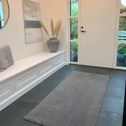 Tica Copenhagen Smudsmåtte Stålgrå 90x200 cm