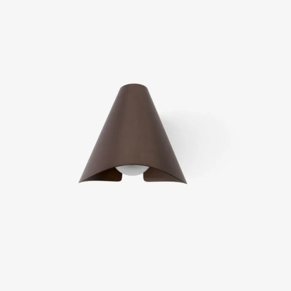 &Tradition Bonnet SC103 Væglampe Black & Bronzed