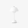 &Tradition Flowerpot Portable Table Lamp VP9 Matt White