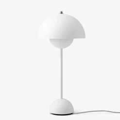 &Tradition Flowerpot Table Lamp VP3 Matt White