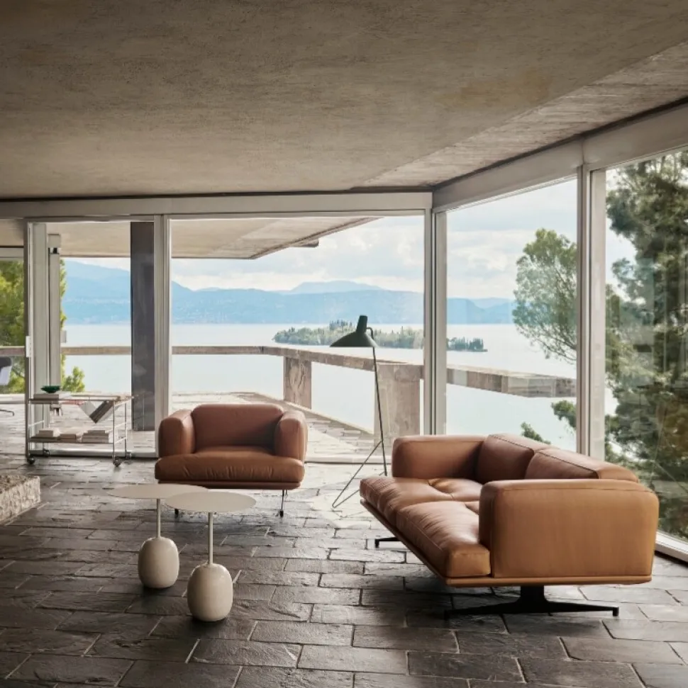 &Tradition Inland AV22 Sofa Cognac Læder