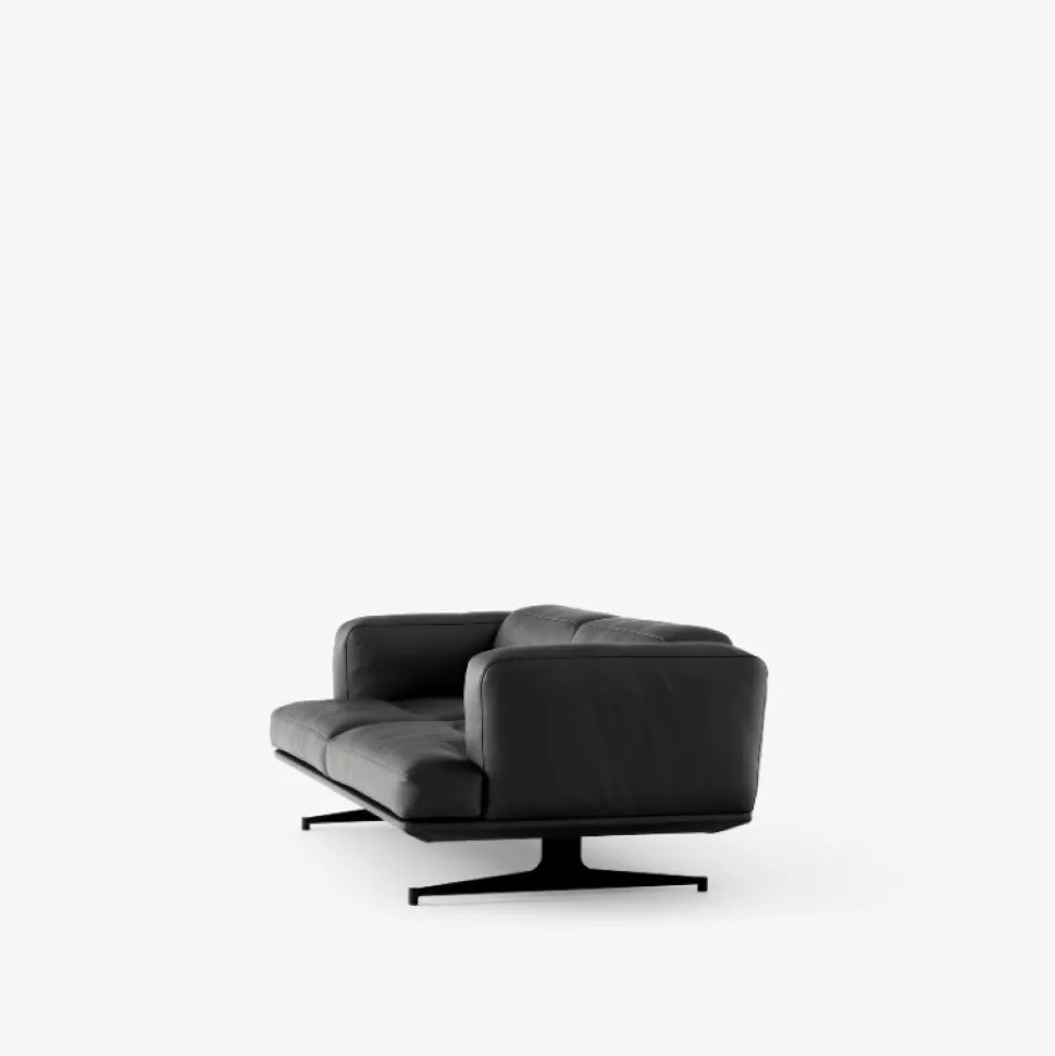 &Tradition Inland AV22 Sofa Sort Læder