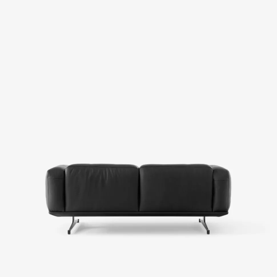 &Tradition Inland AV22 Sofa Sort Læder