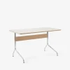 &Tradition Pavilion AV16 Mushroom Linoleum Oak Chrome Base