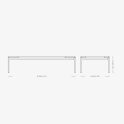 &Tradition Sett LN12 Bianco Carrera Marble