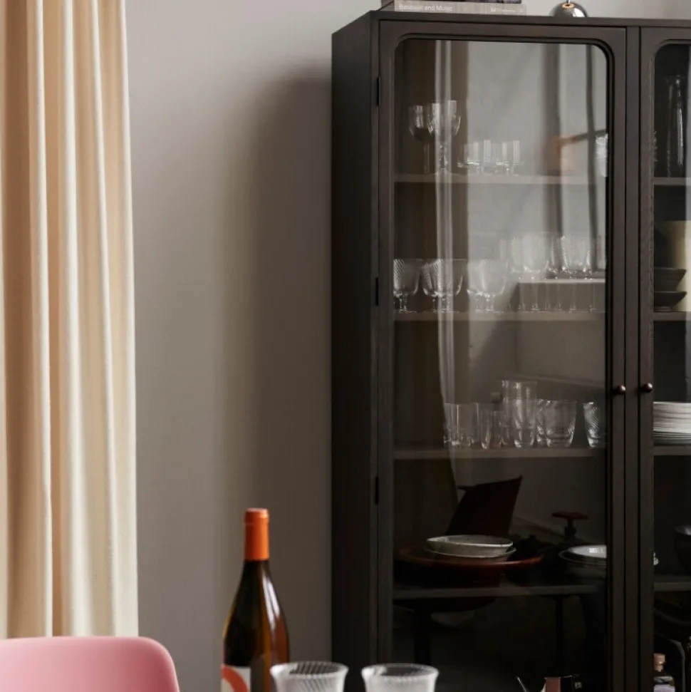 &Tradition Trace SC88 Double Cabinet Dark Stained Oak