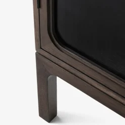 &Tradition Trace SC87 Single Cabinet Dark Stained Oak