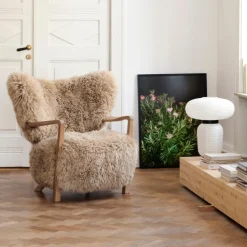 &Tradition Wulff ATD2 & ATD3 Honey Sheepskin Oiled Oak