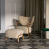 &Tradition Wulff ATD2 & ATD3 Moonlight Sheepskin Oiled Oak