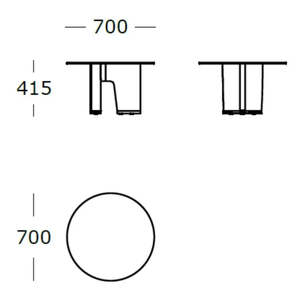 Wendelbo Glyph Sidebord
