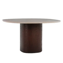 Wendelbo Ovata Spisebord Mørk Brun